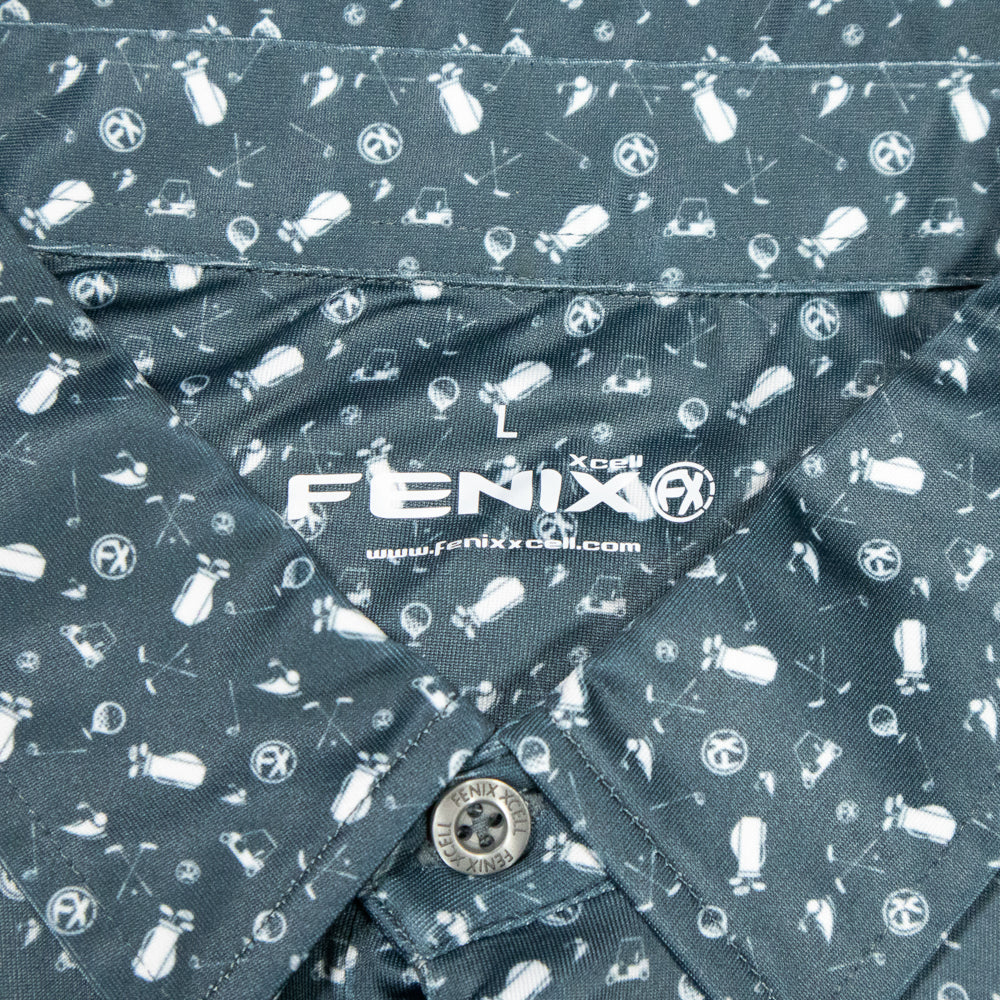 GREENOCH GREY ■ グリーノック(グレー)★FENIX XCELL ポロシャツ