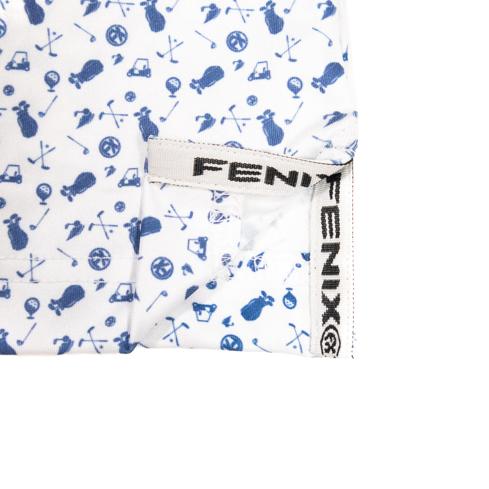 GREENOCH WHITE ■ グリーノック（ホワイト）★FENIX XCELL ポロシャツ