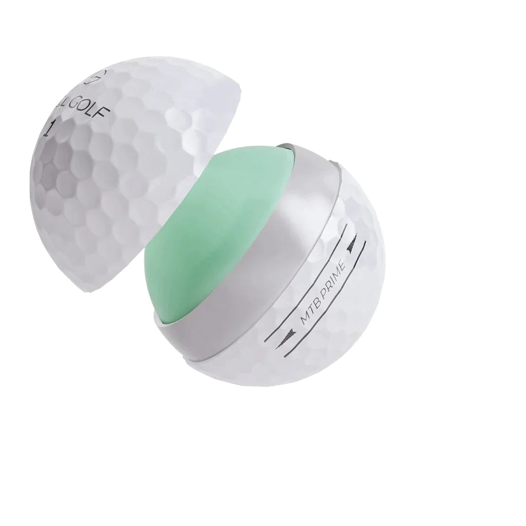 2023年新モデル■Snell Golf テスティングパック MTB PRIME & MTB PRIME X(白)各1スリーブ(全6球) ■ オンライン限定商品★お一人様1点限り