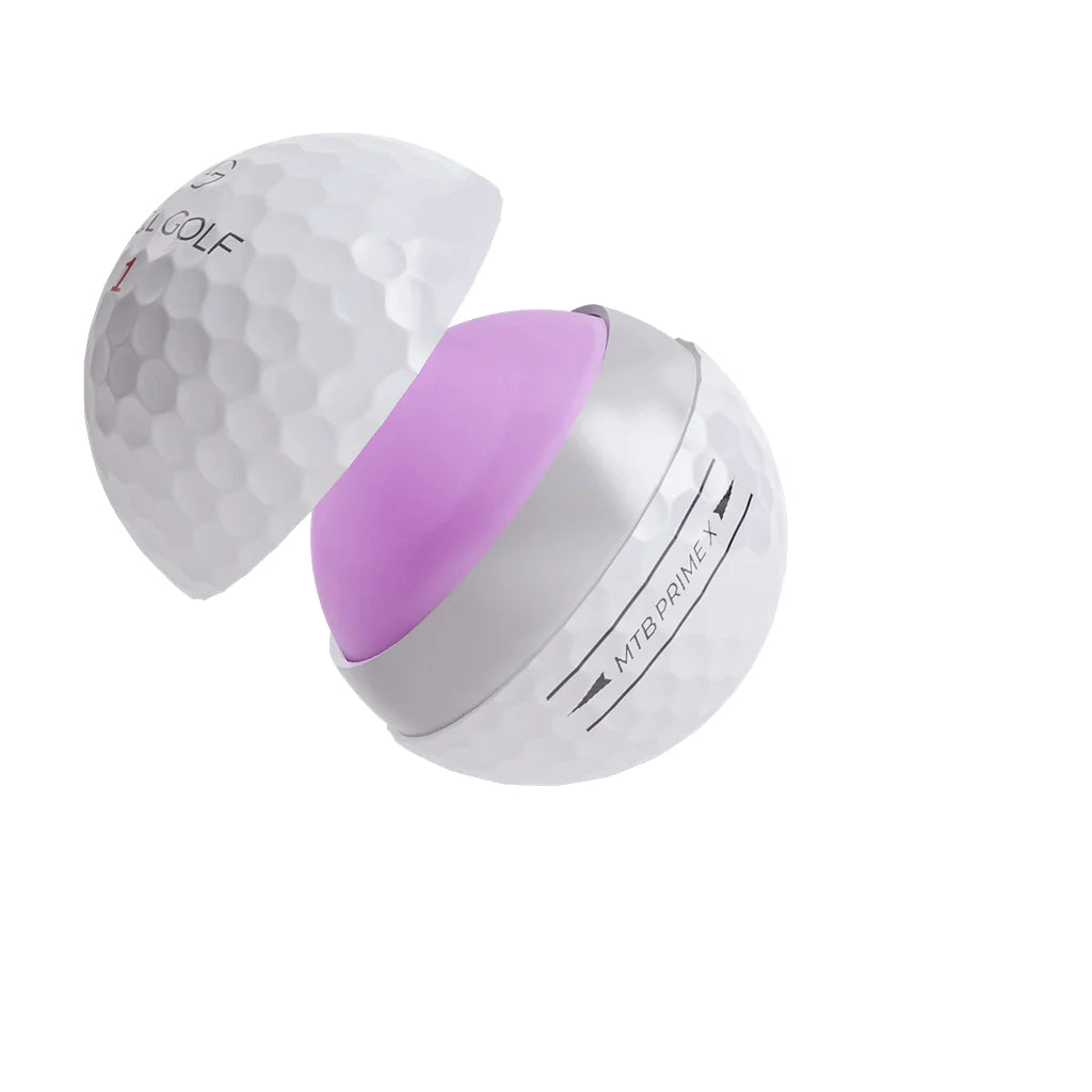 2023年新モデル■Snell Golf テスティングパック MTB PRIME & MTB PRIME X(白)各1スリーブ(全6球) ■ オンライン限定商品★お一人様1点限り