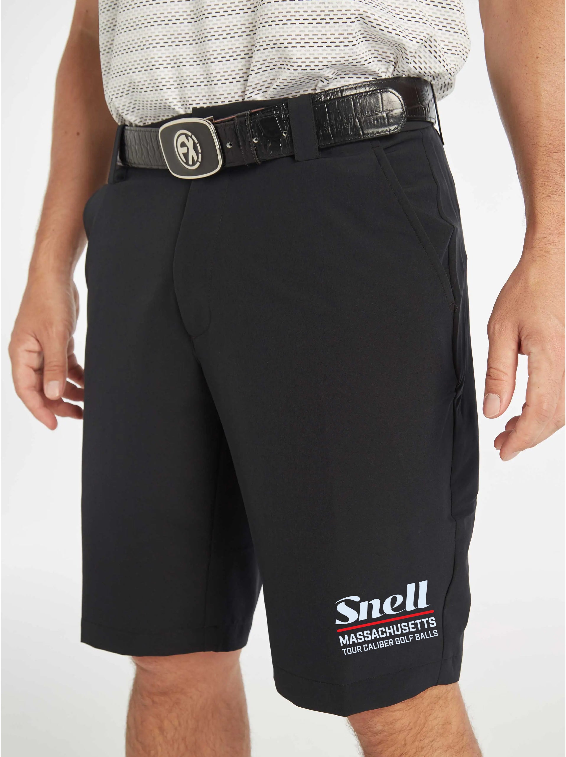 FX Performance Shorts BLACK ■ Fenix x Snell コラボハーフパンツ（黒）