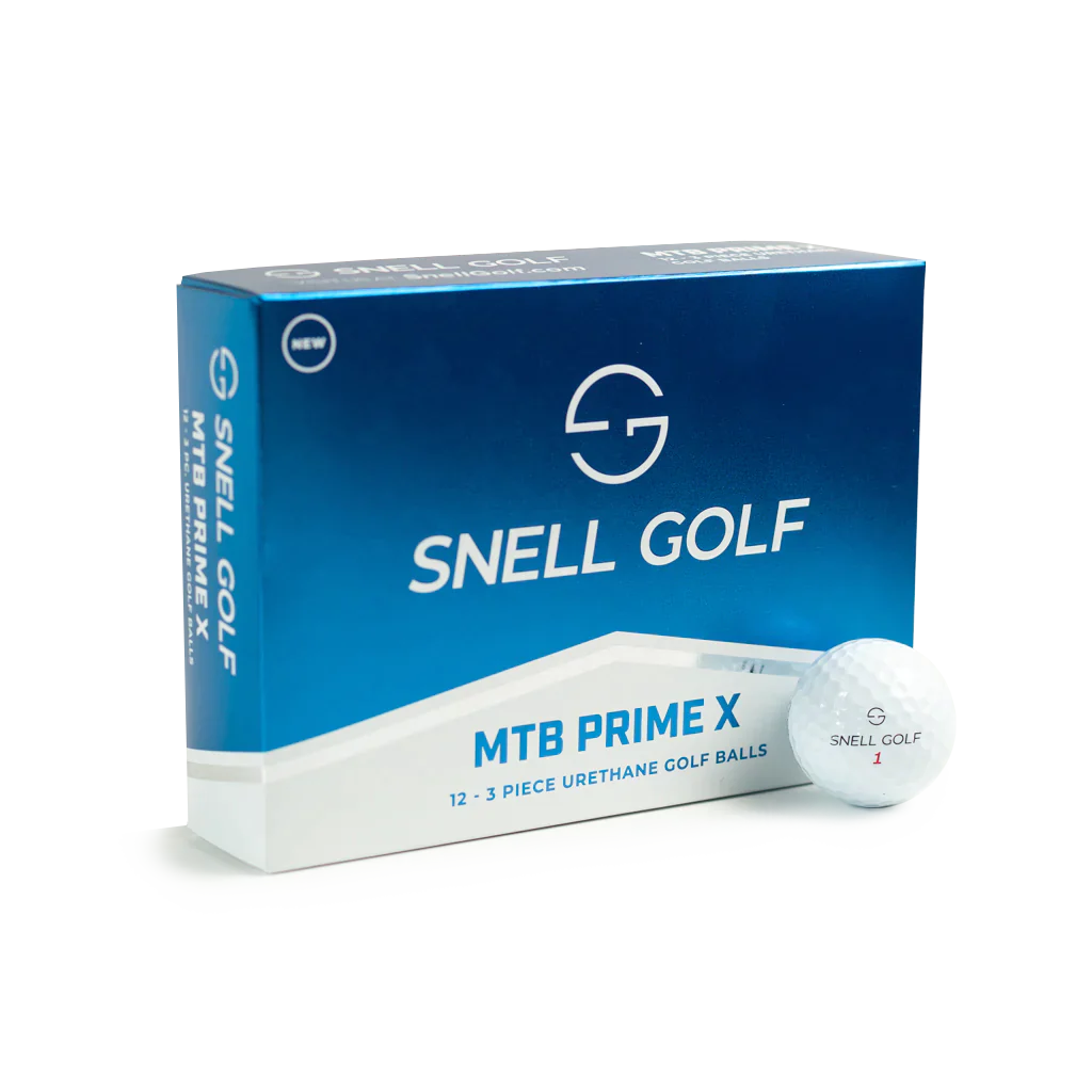 2023年新モデル■Snell Golf MTB PRIME X（白）1ダース 日本正規品 ■ USGA/R&A公認球 ■  オンライン限定商品★まとめ買い割引あり