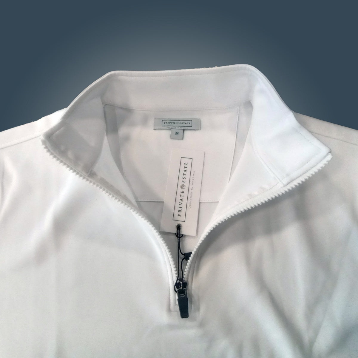 2023年春の新作! CARMEL Q-ZIP WHITE ■ ハーフジップジャケット(白)■ SNELL x FENIX コラボ