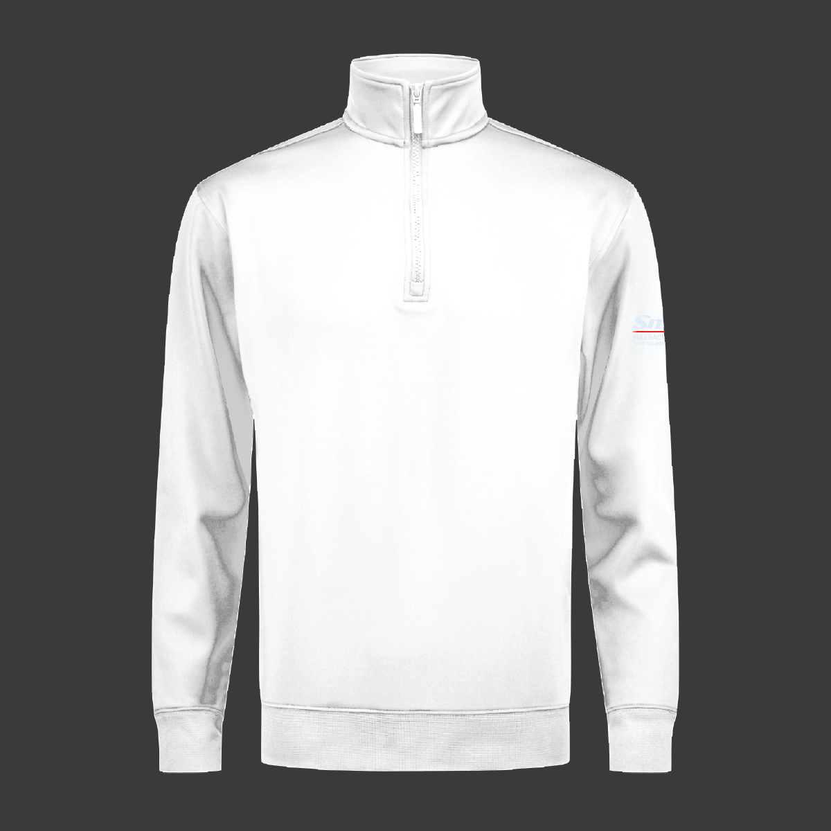 2023年春の新作! CARMEL Q-ZIP WHITE ■ ハーフジップジャケット(白)■ SNELL x FENIX コラボ
