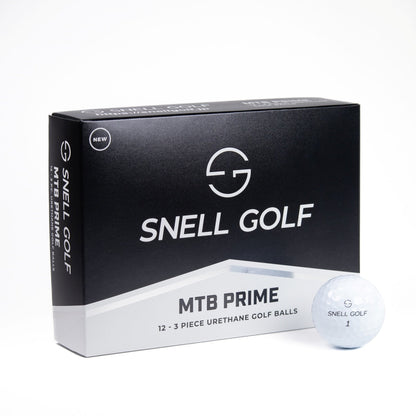 2023年新モデル■Snell Golf MTB PRIME（白）１ダース 日本正規品 ■ USGA/R&A公認球 ■ オンライン限定商品★まとめ買い割引あり