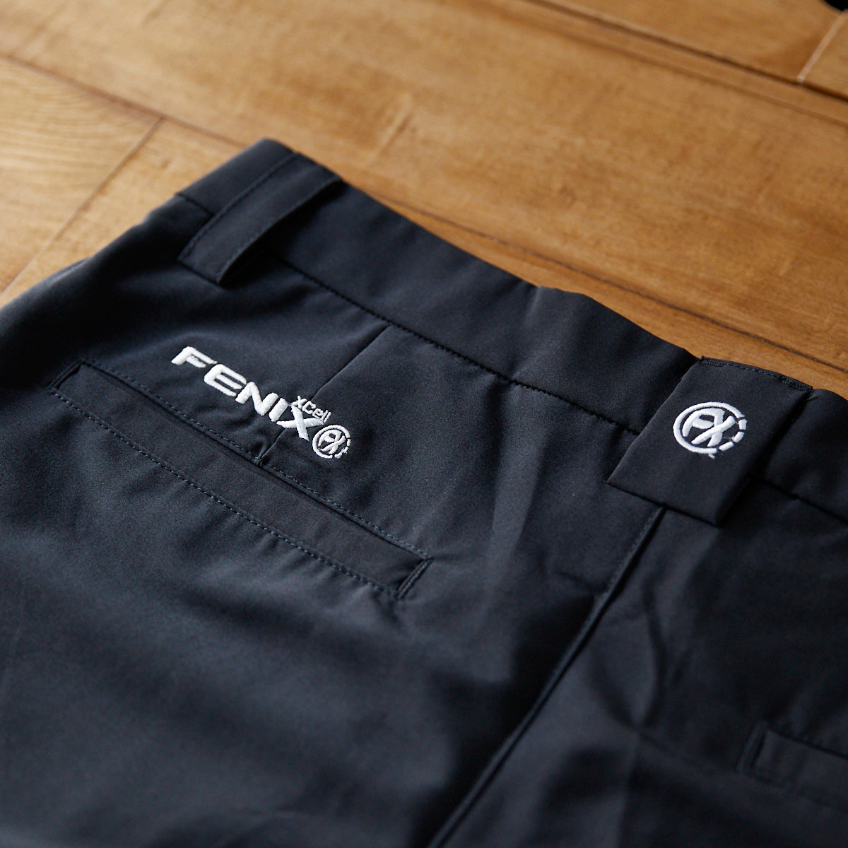 FX Performance Shorts BLACK ■ Fenix x Snell コラボハーフパンツ（黒）