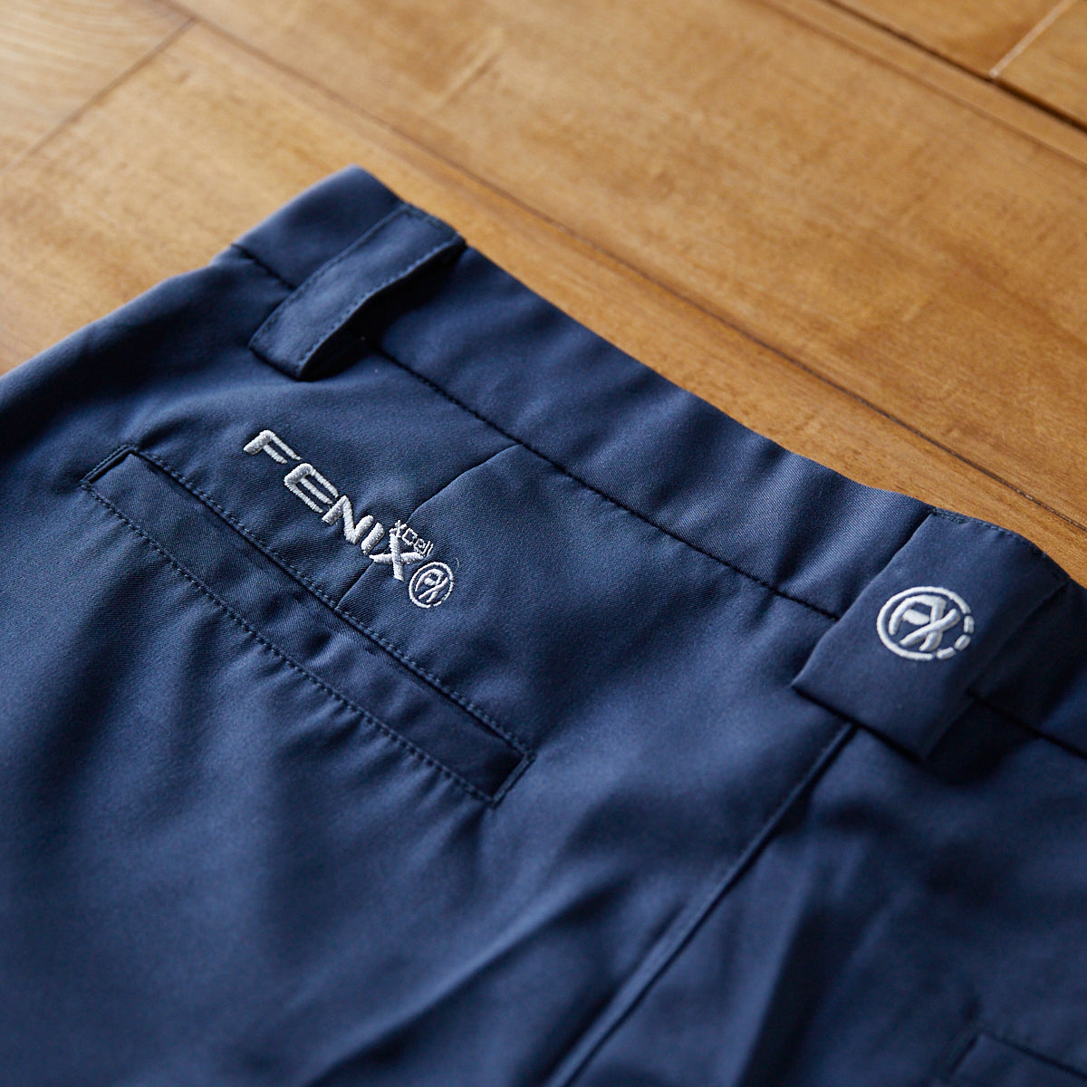 FX Performance Shorts NAVY ■ Fenix x Snell コラボハーフパンツ（紺）