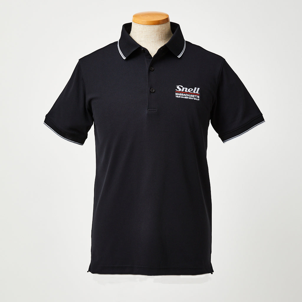 Tay Performance Polo BLACK ■ Fenix x Snell コラボポロシャツ テイ（黒）